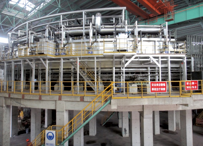Industrial electric smelting platform